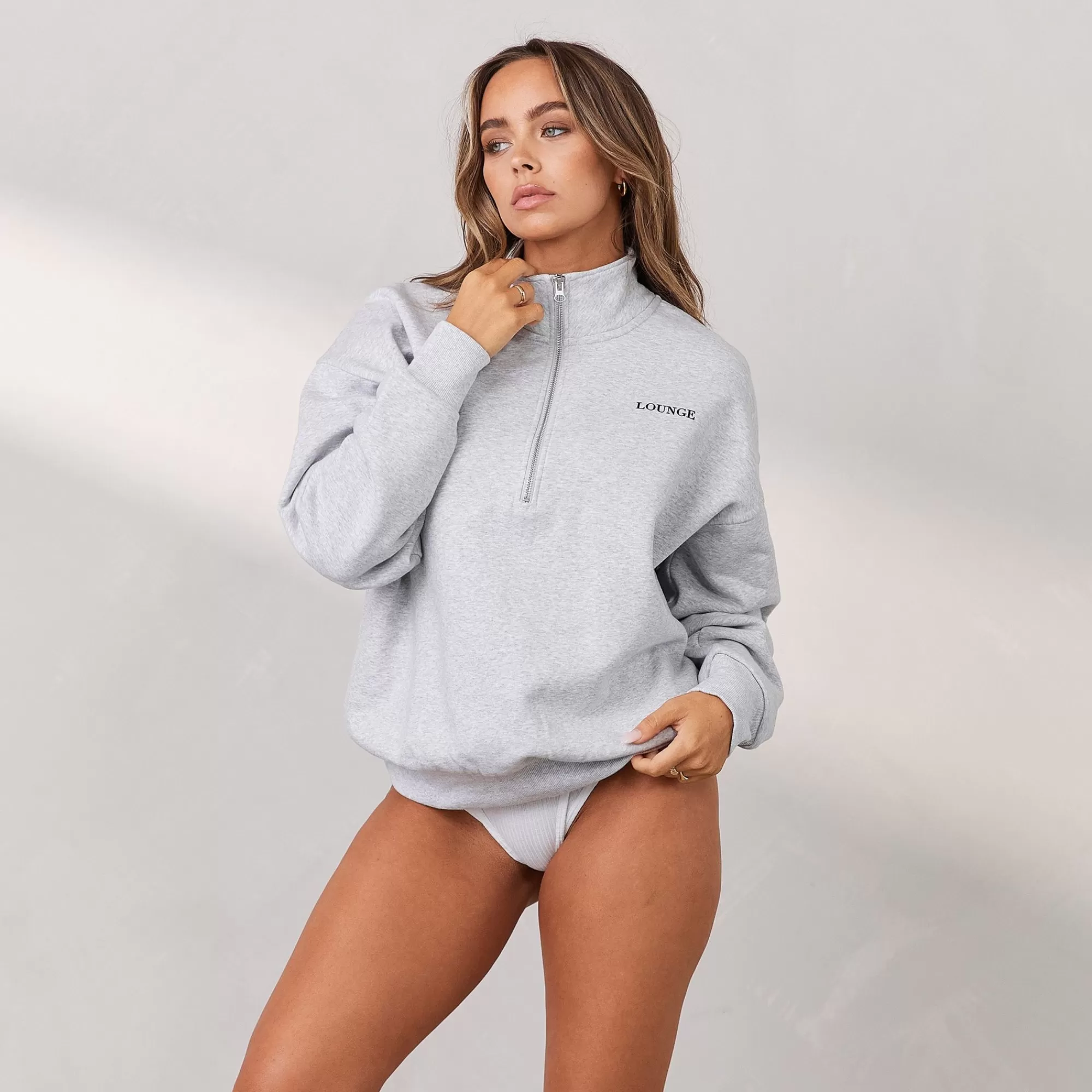 Essential Ubergroses Quarter Zip Jumper | Lounge Underwear Online