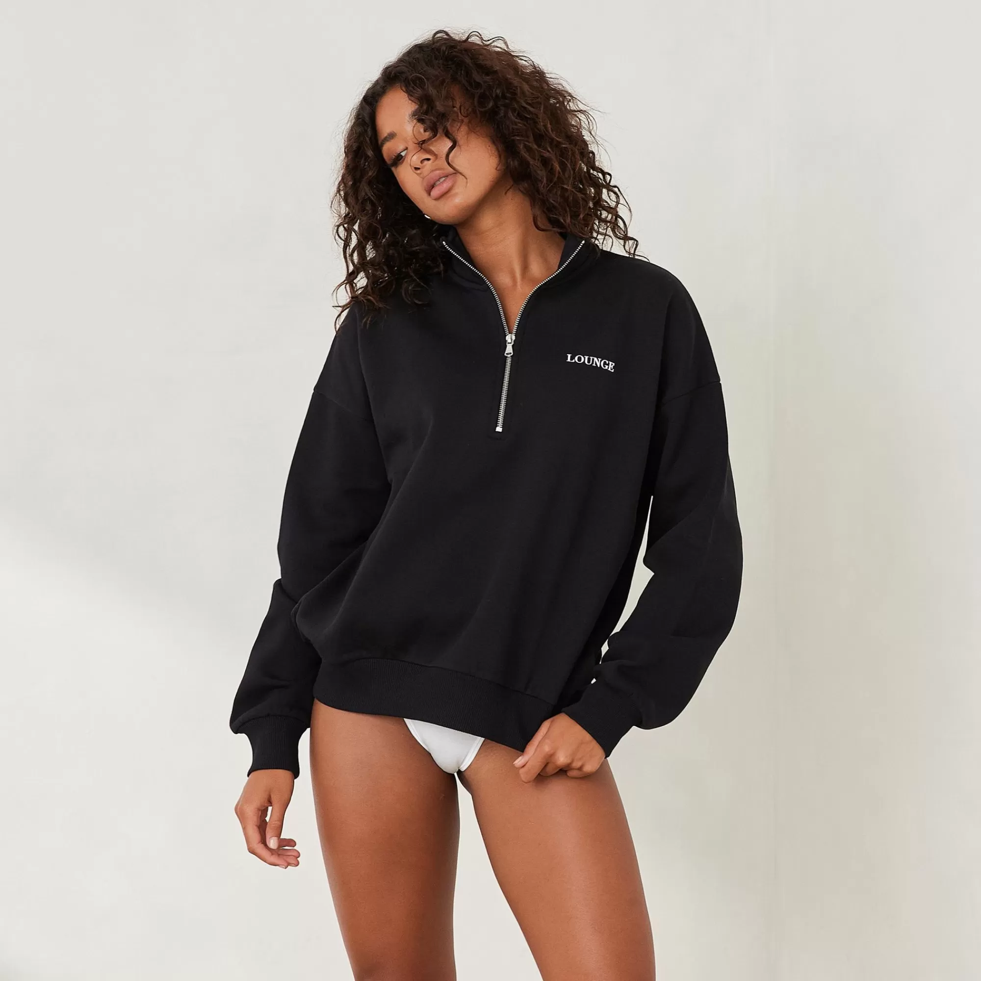 Essential Ubergroses Quarter Zip Jumper | Lounge Underwear Store